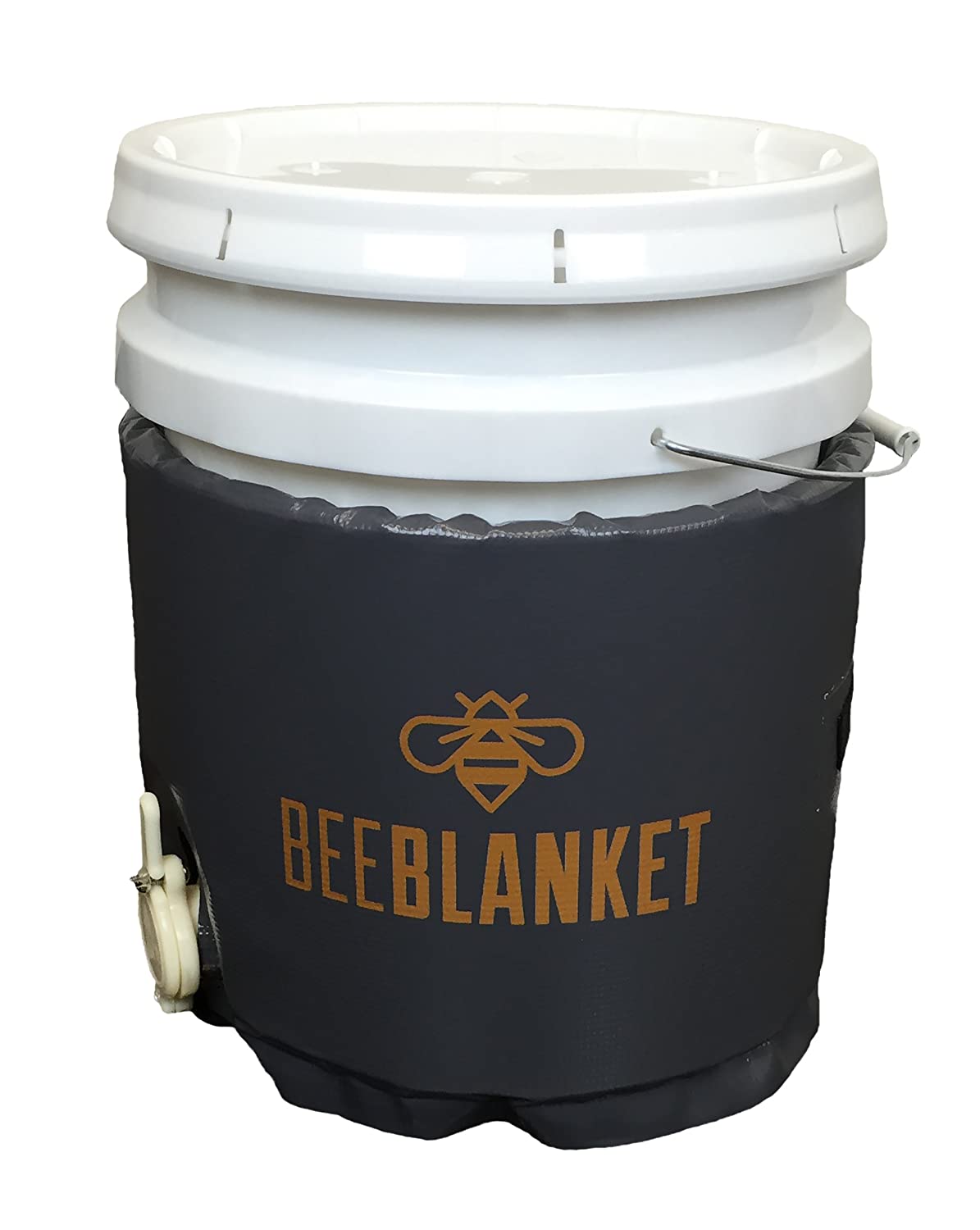 5 Gallon BeeBlanket Honey Heater w/ Cutout for Gate Valve 110°F Fixed (120V)