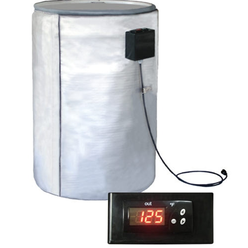 55 Gallon Single Zone Drum Heater for Poly Drums (120V)