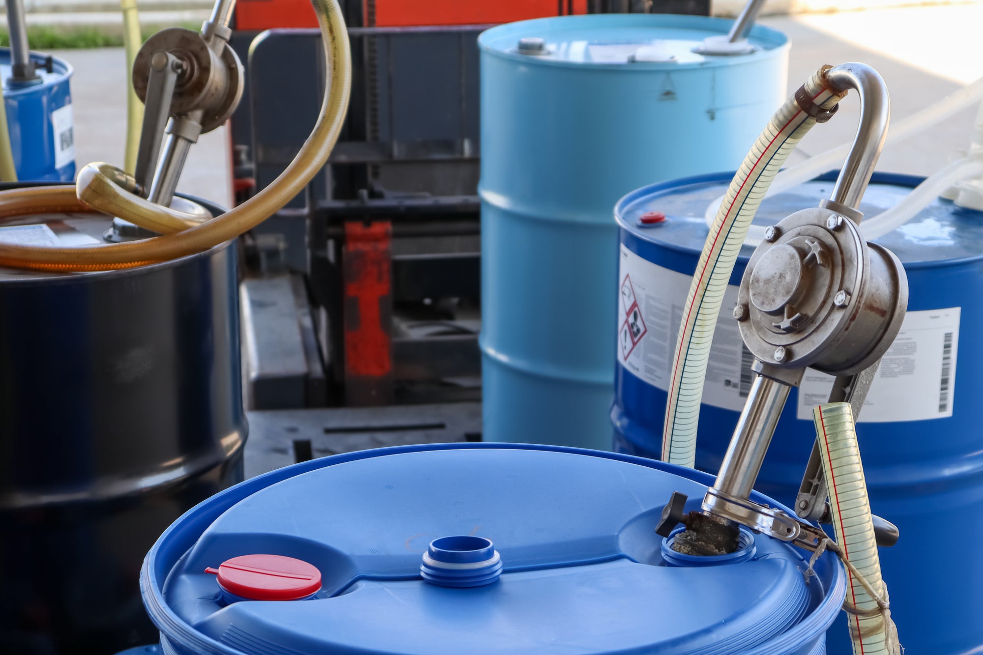 Enhancing Your 55 Gallon Drums with Pumps, Faucets, Dollies and More ...